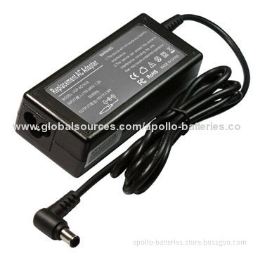 Laptop AC Adapter VGP-AC16V8 for Sony 16V 3.36A, 6.0(6.5) x 4.44